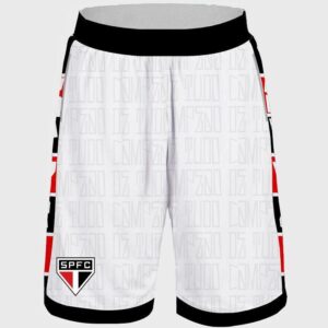 Bermuda Short do São Paulo SPFC Grafite Quebrada - Oficial